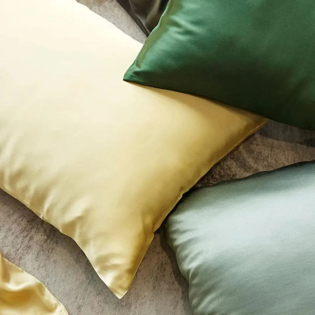 Mulberry Silk Pillowcase - Cornsilk - Image 2