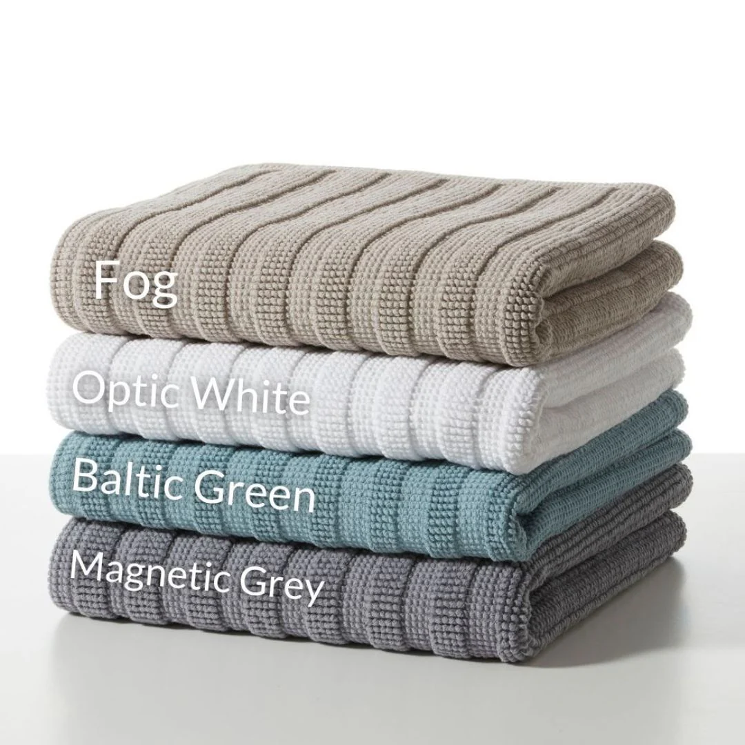 Nova Plush Double Bath Mat - Fog