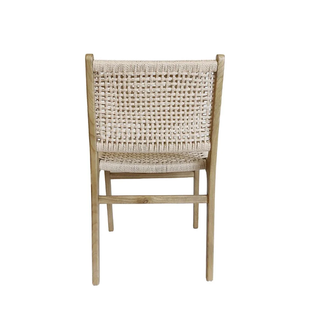 Palma Chair with Woven Sandstone Loom - Image 4
