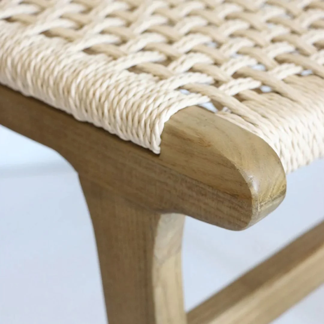 Palma Chair with Woven Sandstone Loom - Image 5