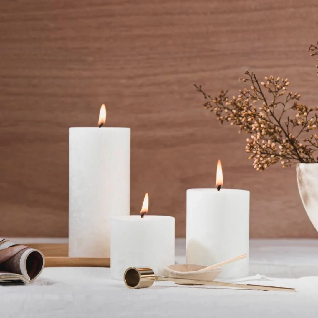 Pillar Candle: Pinot Blanc - Large - Image 2