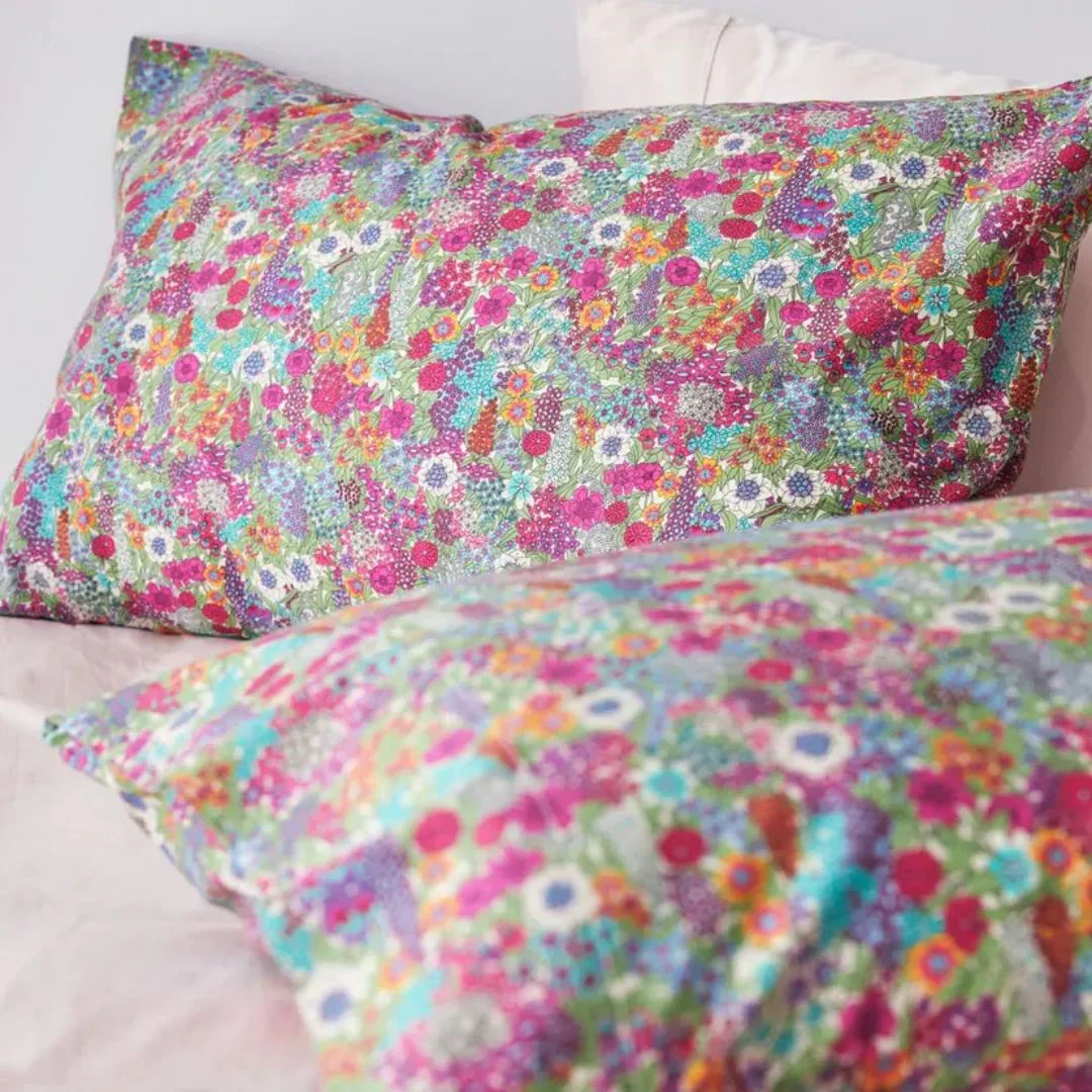 Pillowcase made with Liberty Fabric: Ciara