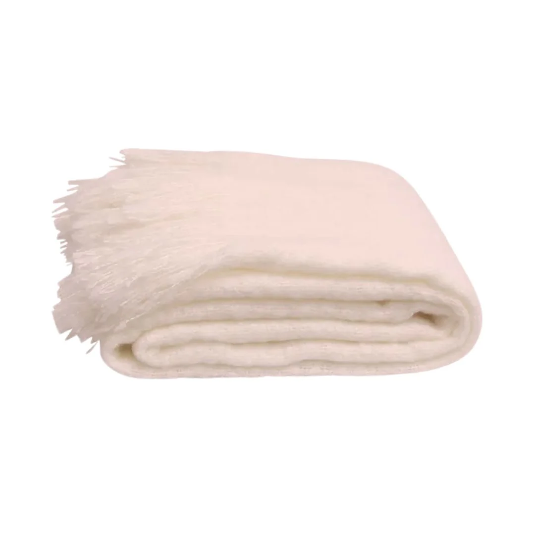 Tassel Pink Throw - 130x170