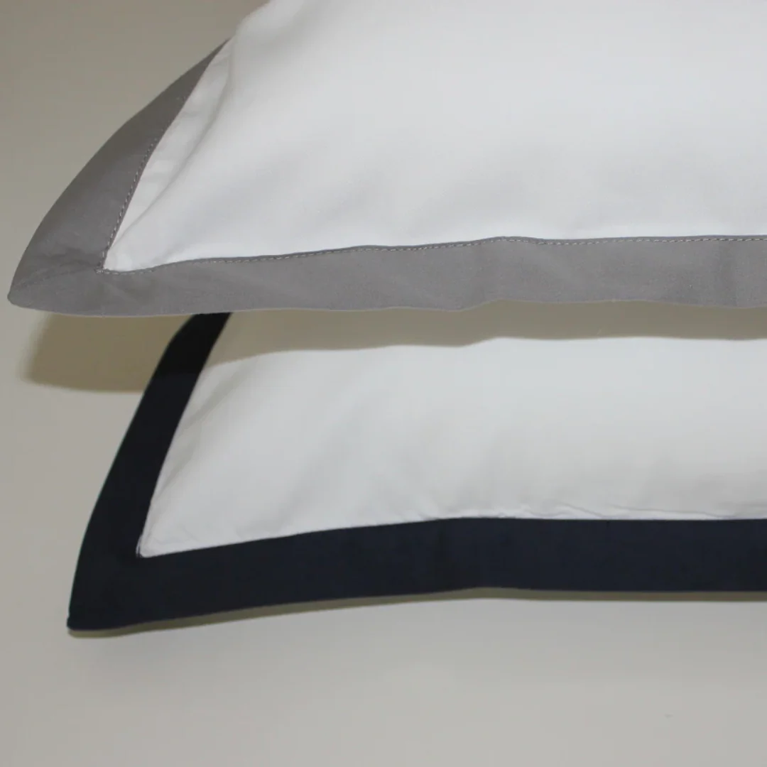 Ribbon Navy Duvet Set - Queen - Image 3