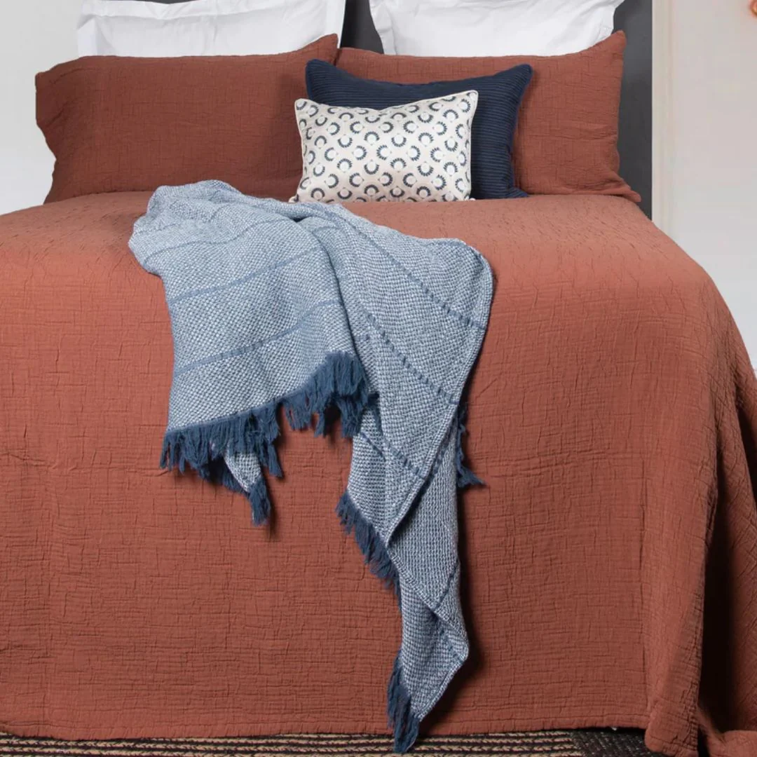 Roma Comforter: Brick