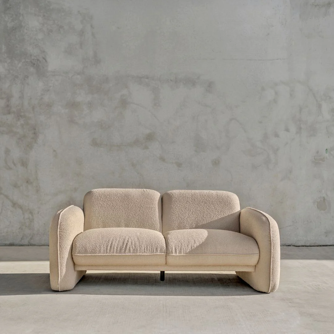 Sean Oatmeal Couch - 2 seater