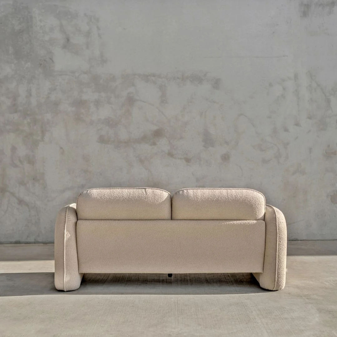 Sean Oatmeal Couch - 2 seater - Image 3