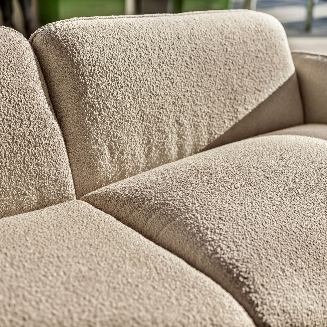 Sean Oatmeal Couch - 3 seater - Image 4
