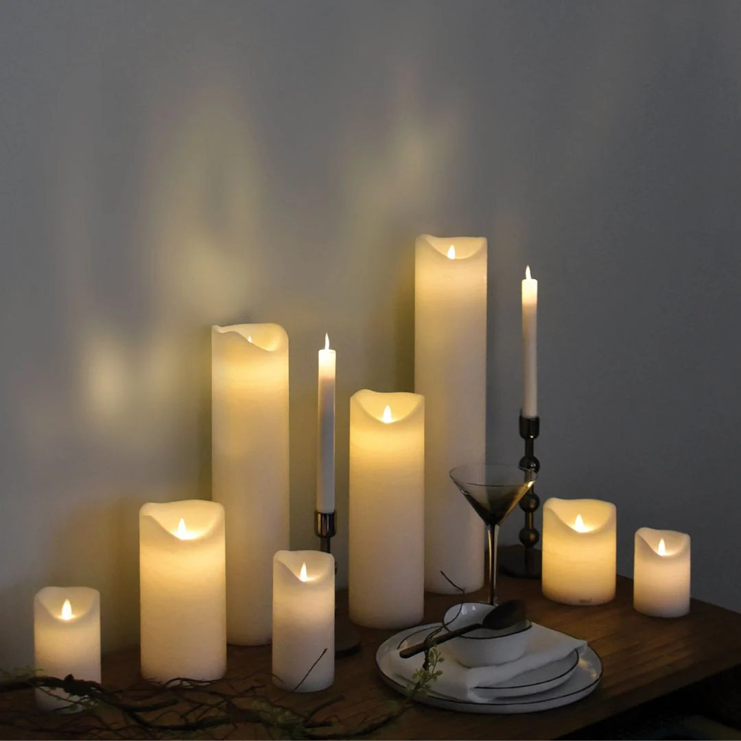 Sirius Sara Candle: White - 100x400 - Image 2