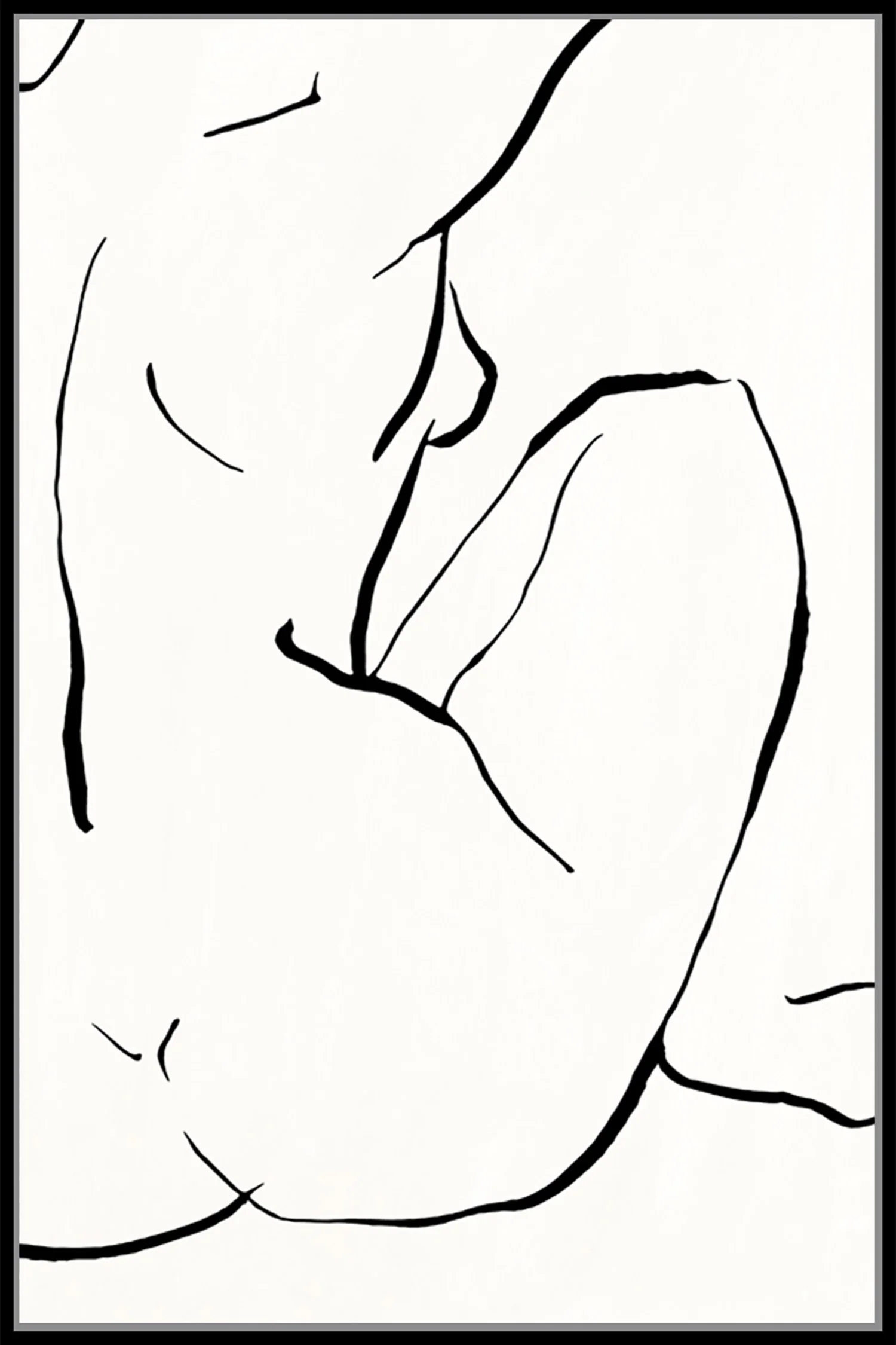 Sitting Pretty Canvas Print - 630x930