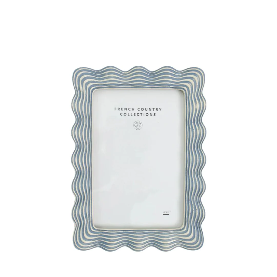 Sophia Waves Photo Frame - 4x6"