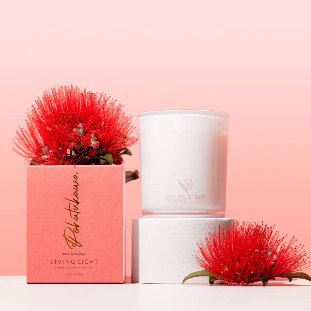 Soy Large Candle: Pohutukawa - Image 2