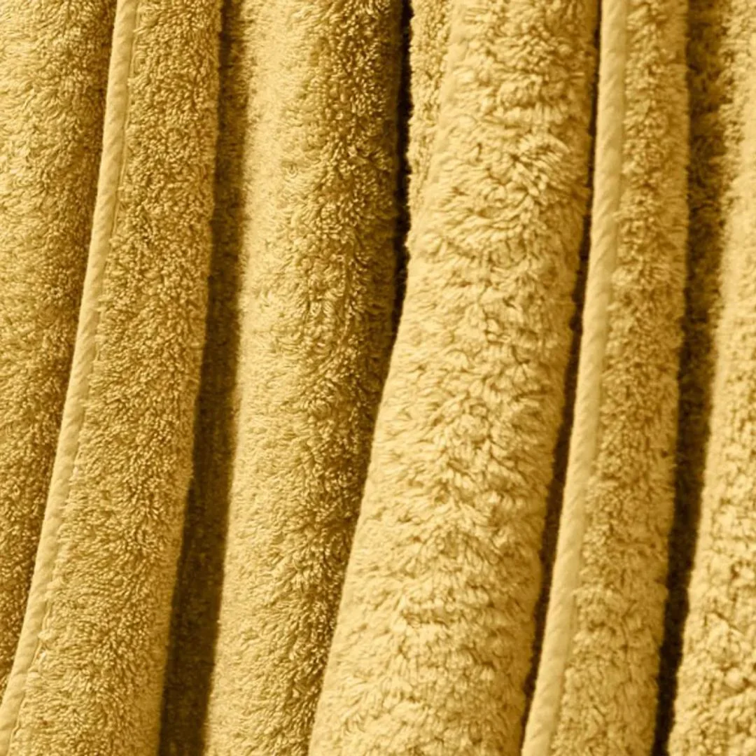 Super Pile Cotton Bath Towel - Gold - Image 2