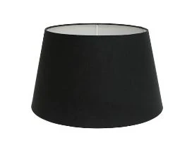 Tapered Drum Shade Black -  40cm