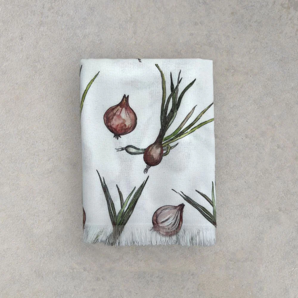 Tea Towel - Onions