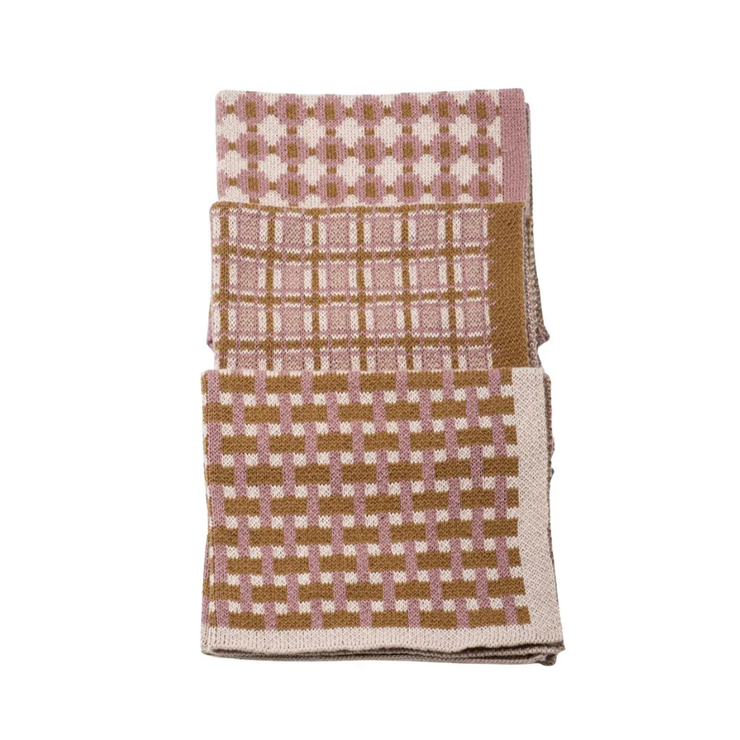 Basento Washcloths: Rose Gold - Set of 3 - Image 2